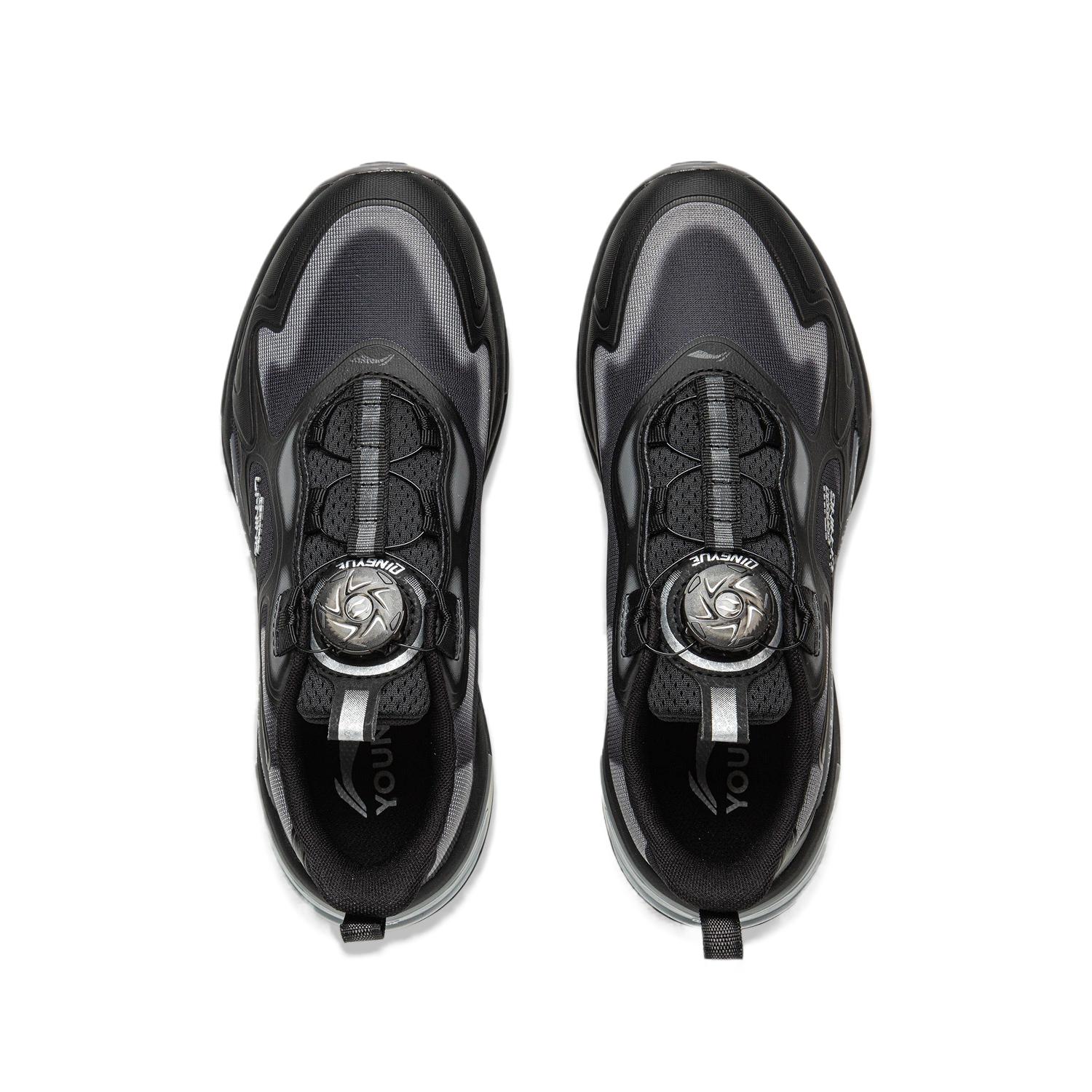 Спортивные кроссовки Dragonfly Cushioning Low Top для детей LINING YOUNG, черный — фото 3