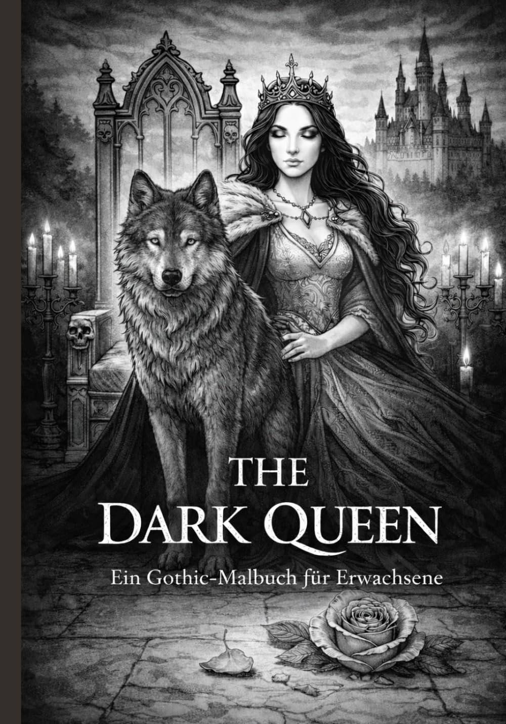 

The Dark Queen: Ein Gothic Malbuch für Erwachsene (German Edition) (Independently published)