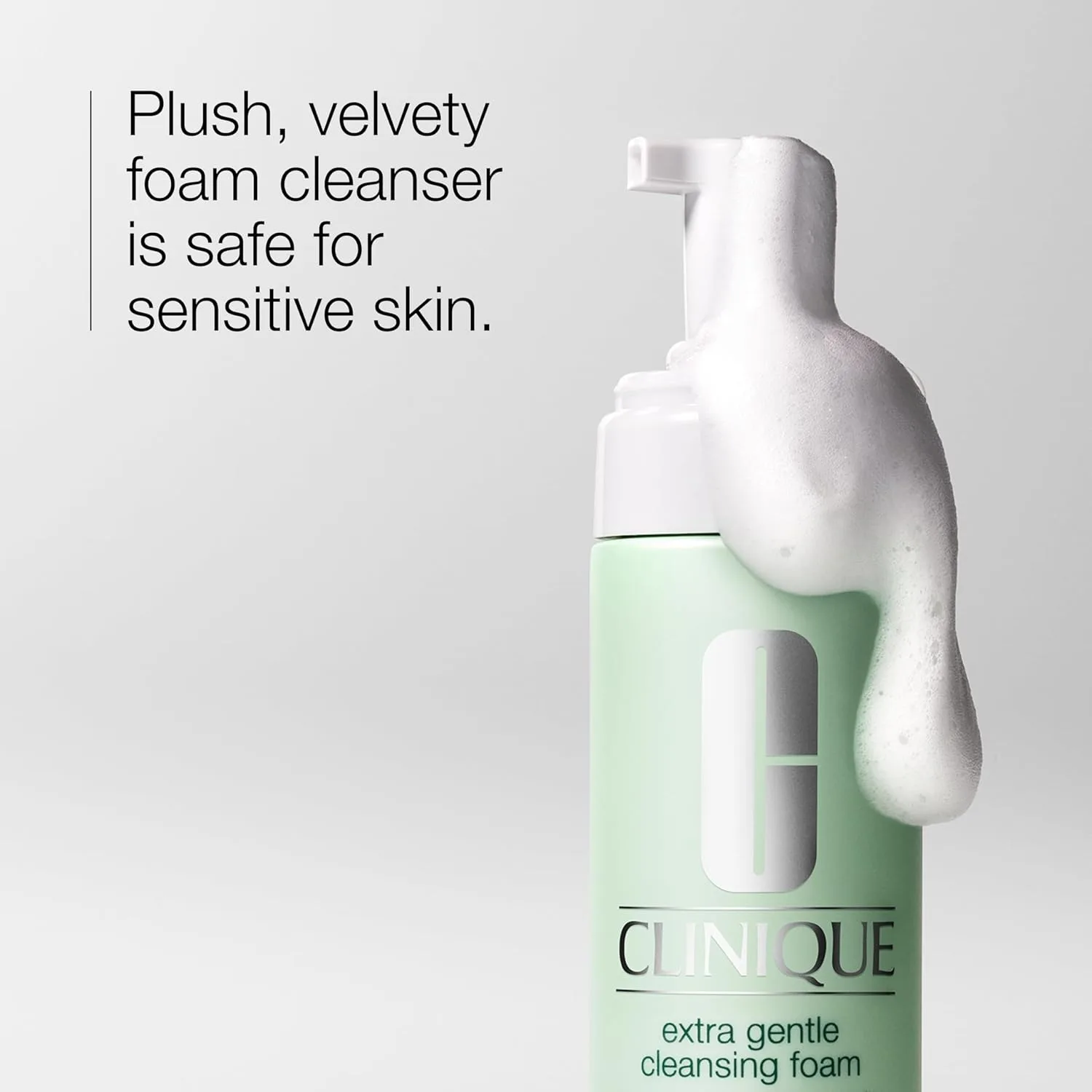 Пенка для умывания Clinique — Step Extra Gentle Mild Cleansing Foam | Для сухой и чувствительной кожи | Не вызывает, 120 мл — фото 2