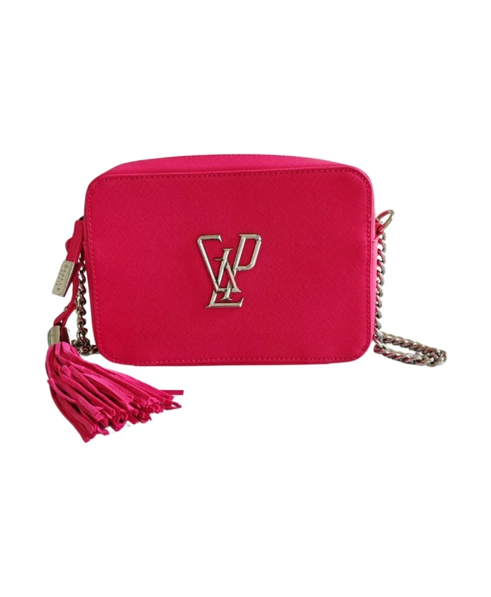 

Сумка для фотоаппарата Ecopelle с цепочкой, серебристо-фиолетовая Gaã«Lle Paris, розовый