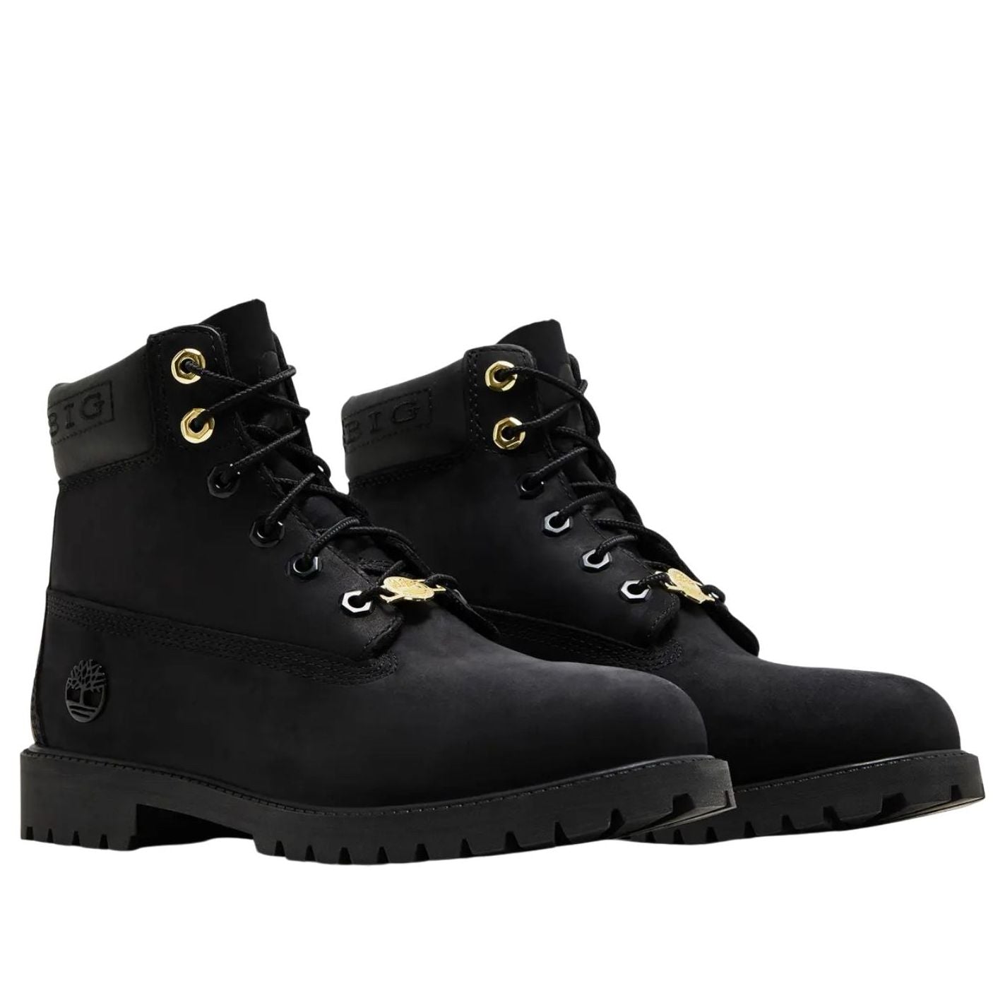 (GS) Ботинки Timberland x The Notorious BIG 6 Inch Premium Boot 'Black' — фото 4