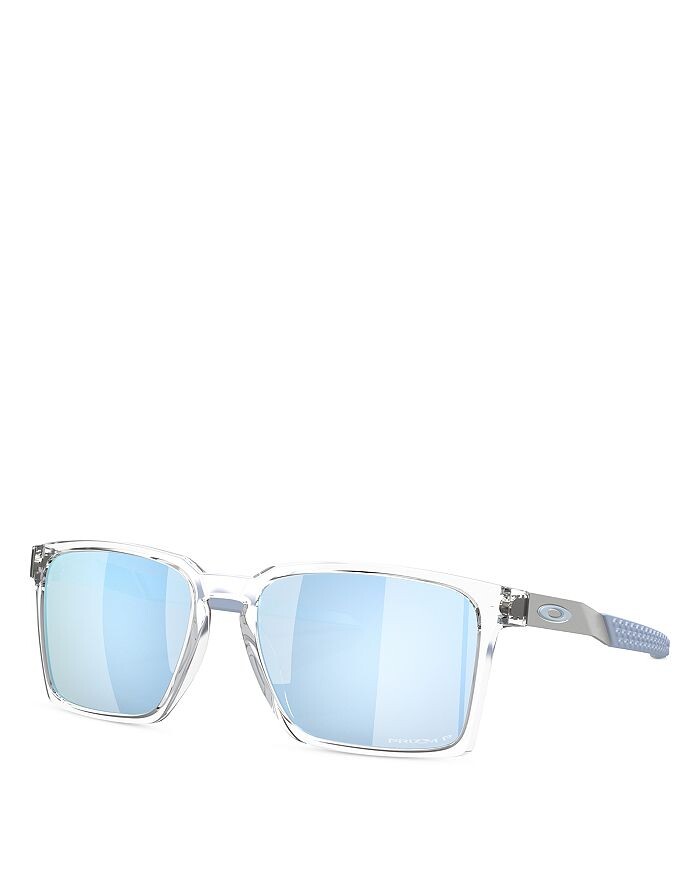 

Поляризованные прямоугольные солнцезащитные очки Oakley, 56 мм, серый