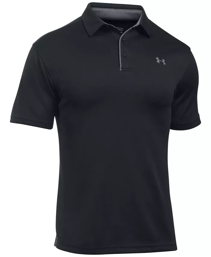 

Мужская футболка-поло Tech Tech Under Armour, черный