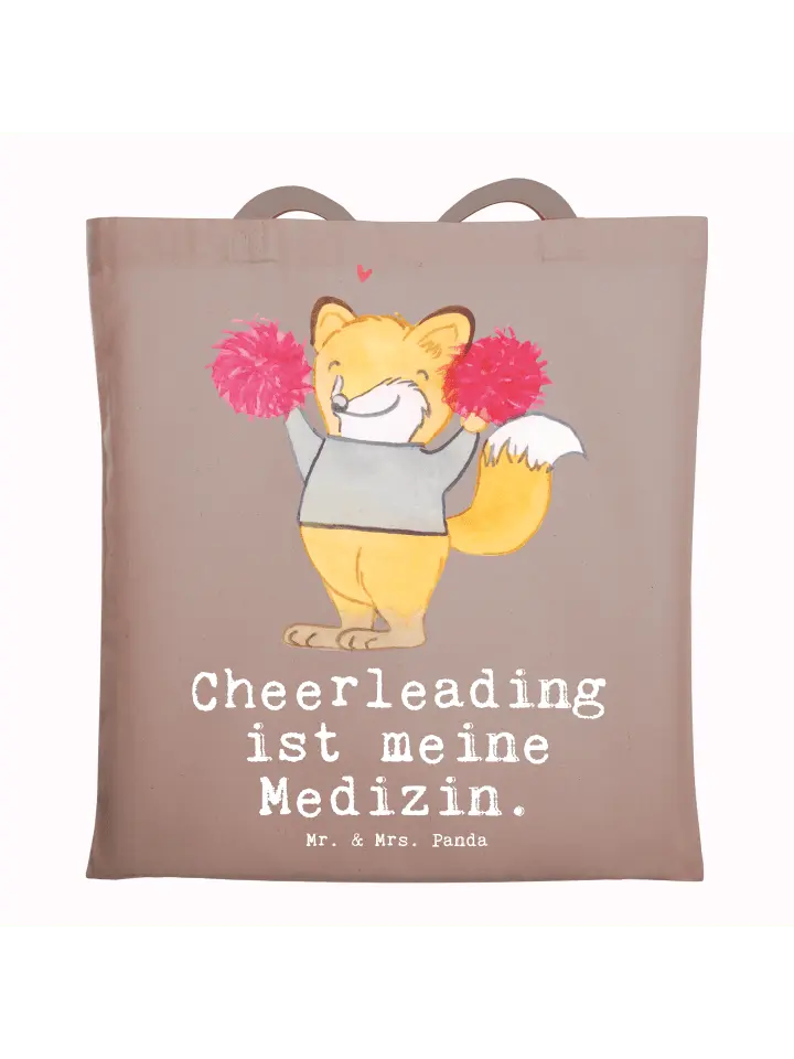 

Сумка для переноски Mr & Mrs Panda Fuchs Cheerleader, пастельно-коричневый