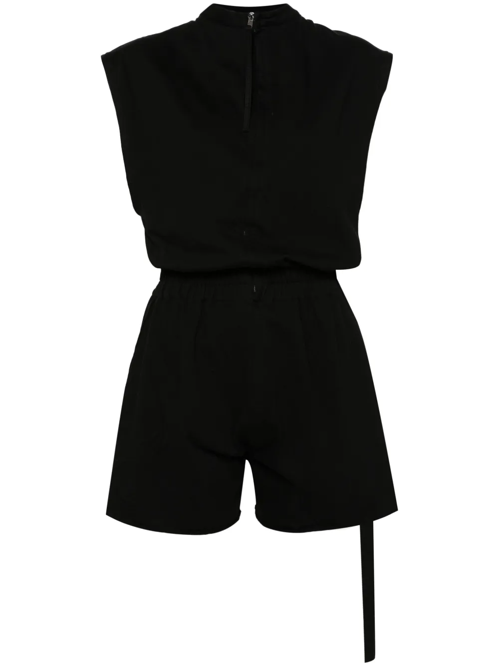 

Ромпер из джерси без рукавов Rick Owens DRKSHDW, черный