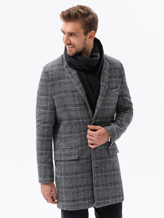 

Переходное пальто regular fit Ombre, серый