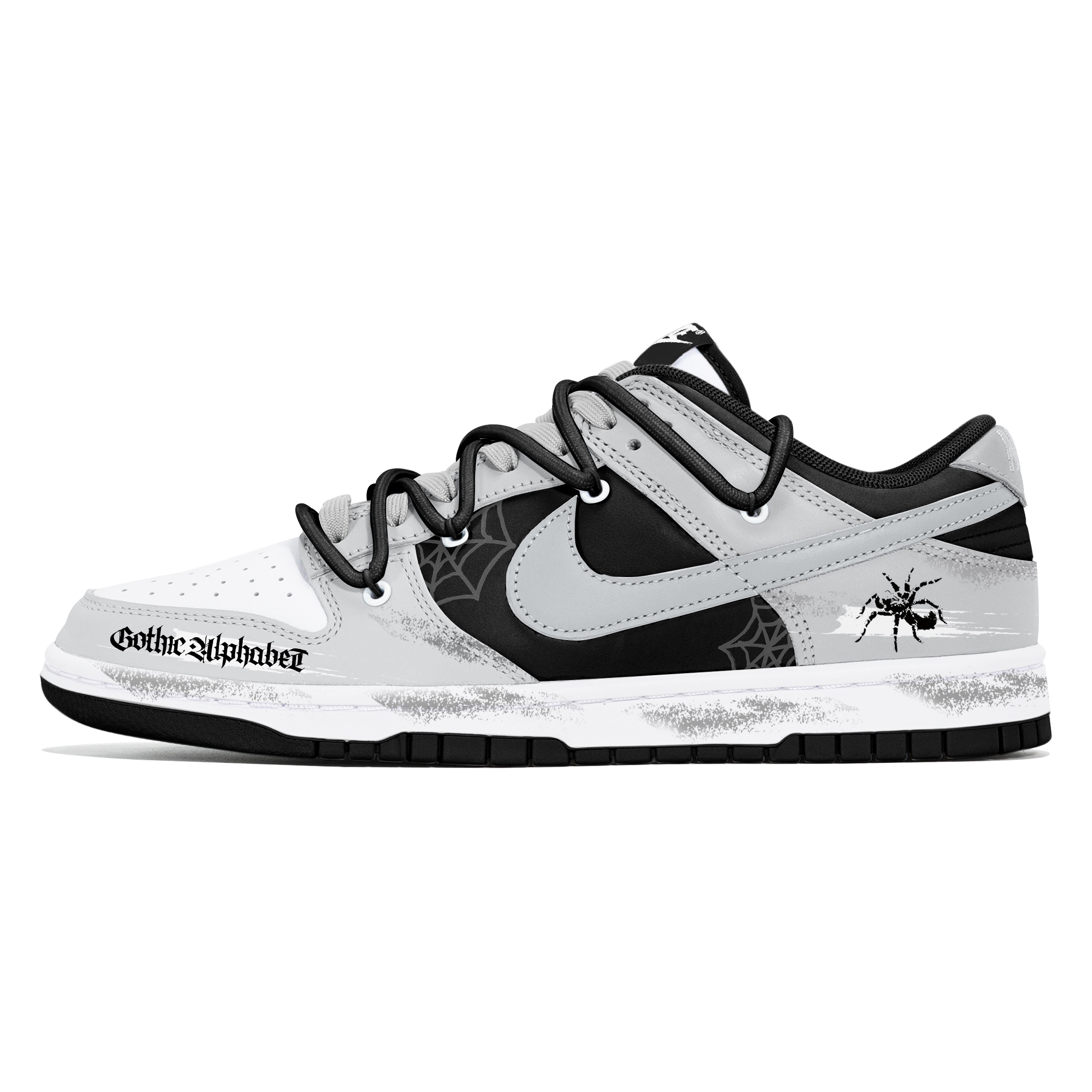 

Кроссовки для скейтбординга Dunk, износостойкие, серые, мужские Nike, Gray