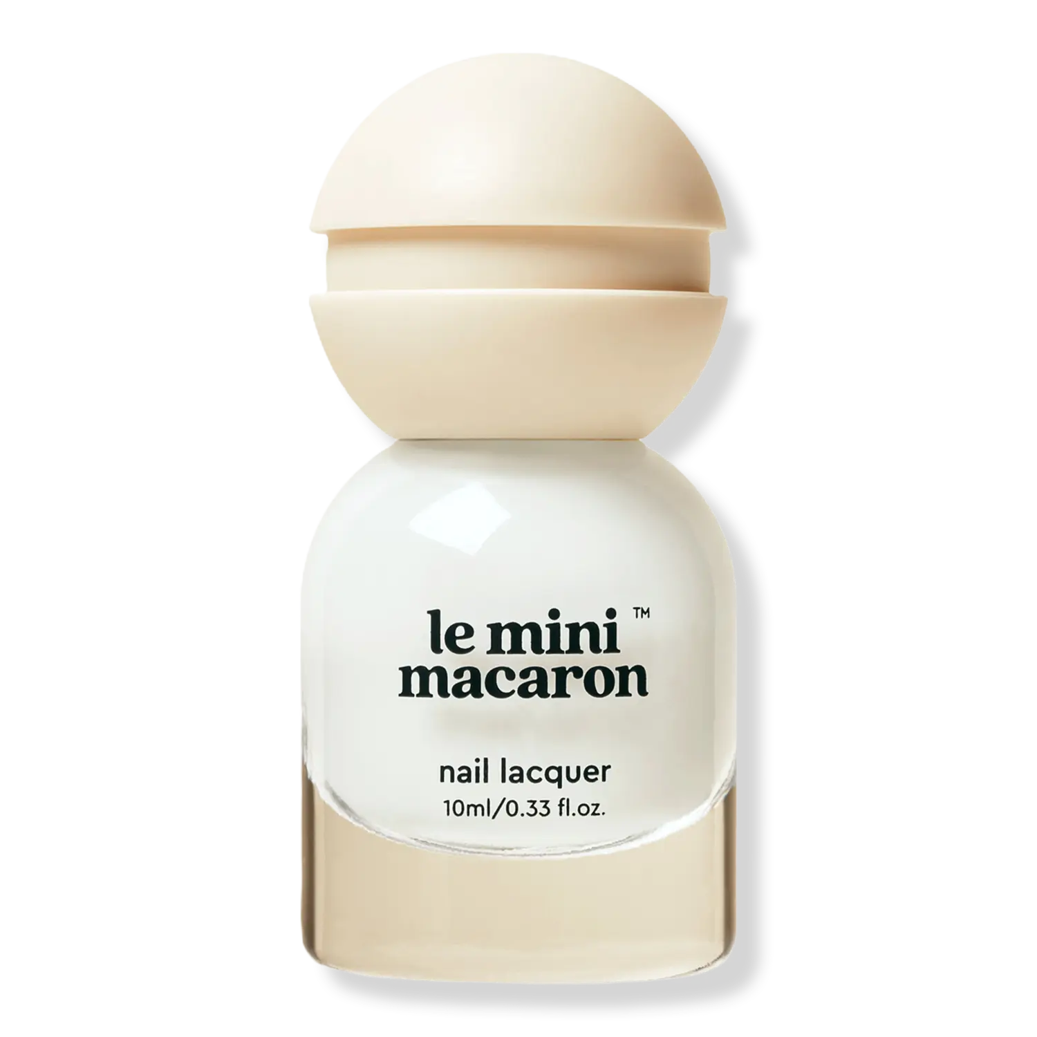 

Коллекция лаков для ногтей Le Sweet Le Mini Macaron, Milkshake (bold opaque pure white)