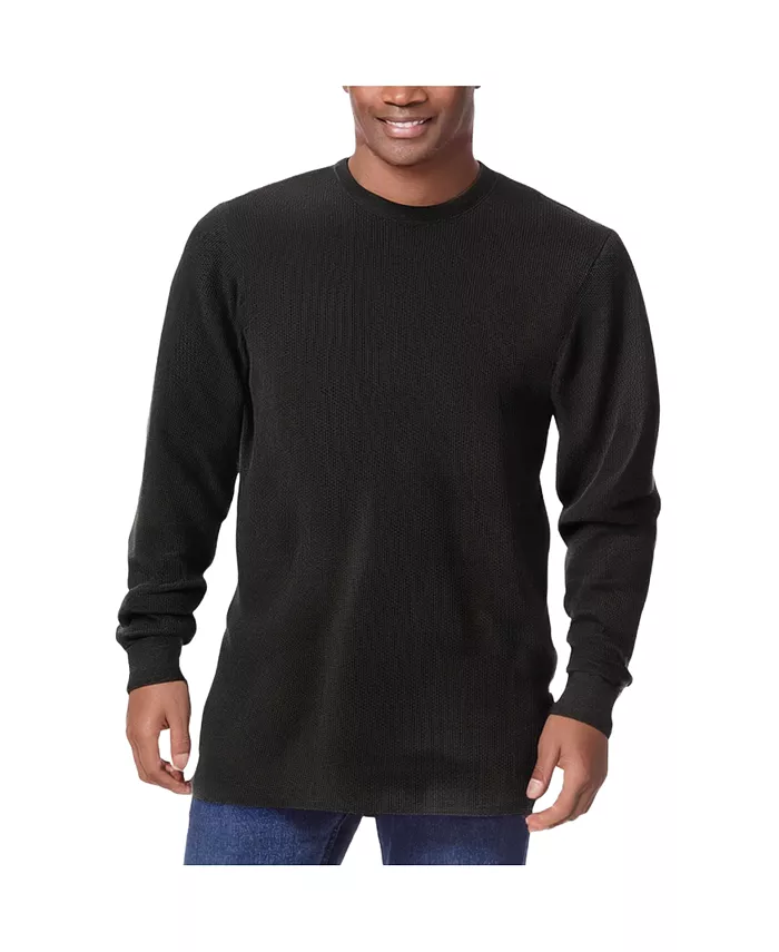 

Футболка-лонгслив Big & Tall утепленная, плотная Kingsize, черный