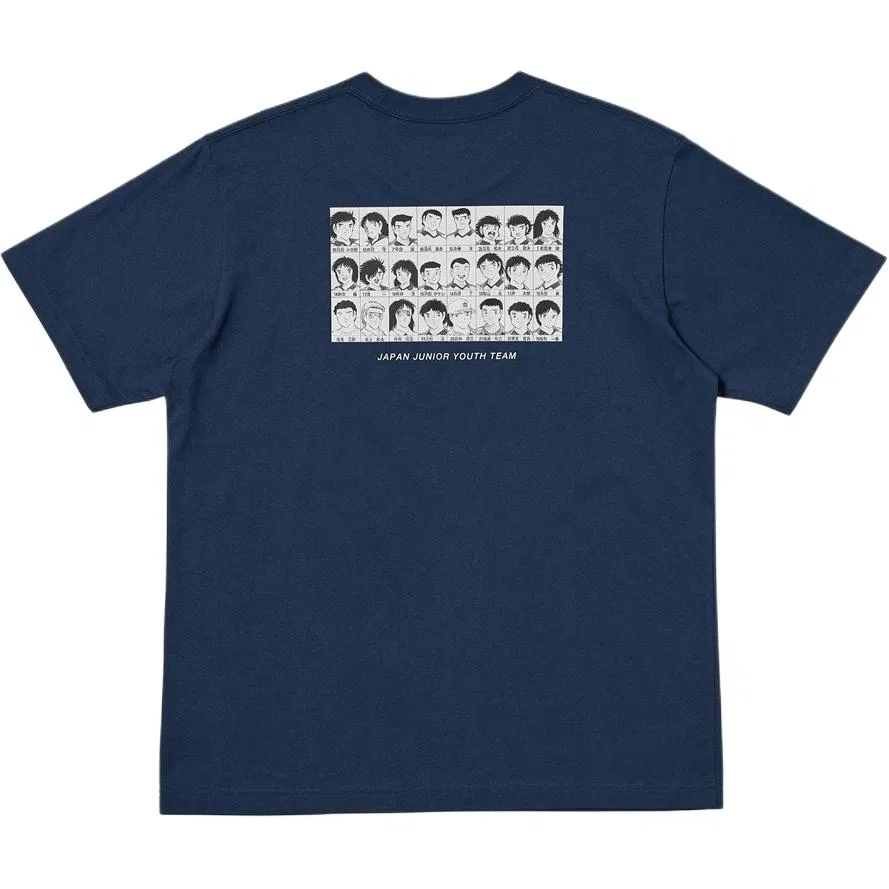 Футболка x JIYINGSHE, LIANMINGKUAN SS26 Unisex UNIQLO, Dark Blue — фото 3
