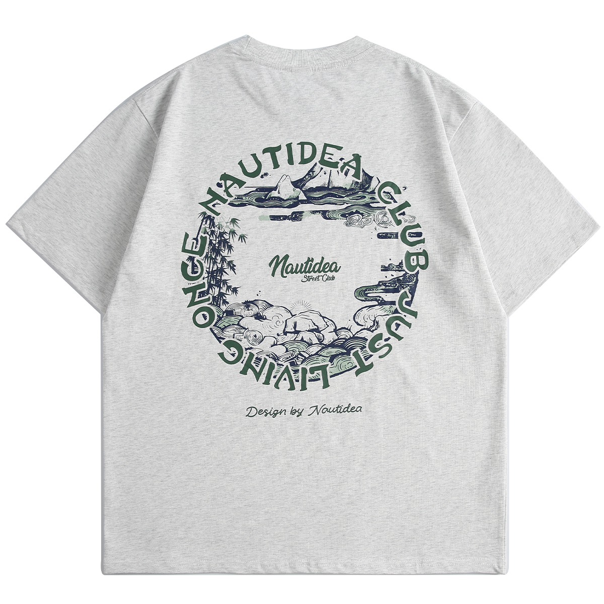 

Футболка унисекс NANDCHN, серый