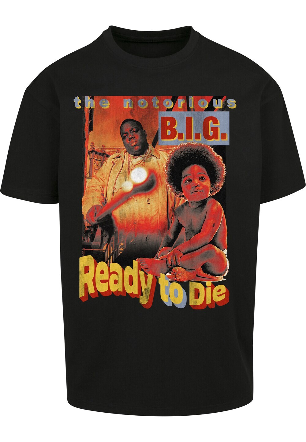 

Футболка Mister Tee Biggie Ready To Die, черный