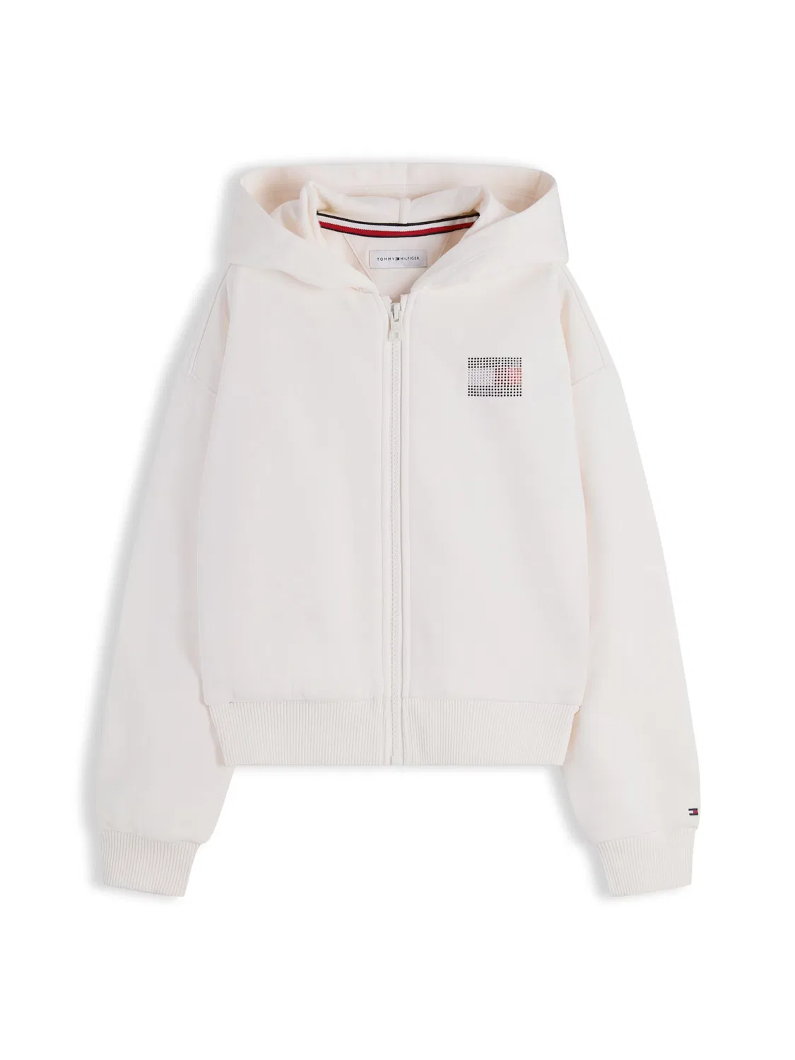 Толстовка на молнии Tommy Hilfiger, White