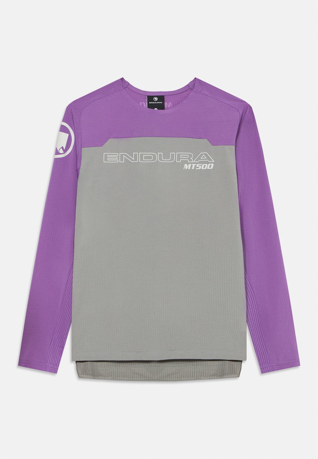 

Футболка с длинным рукавом BURNER UNISEX Endura, светло-серый
