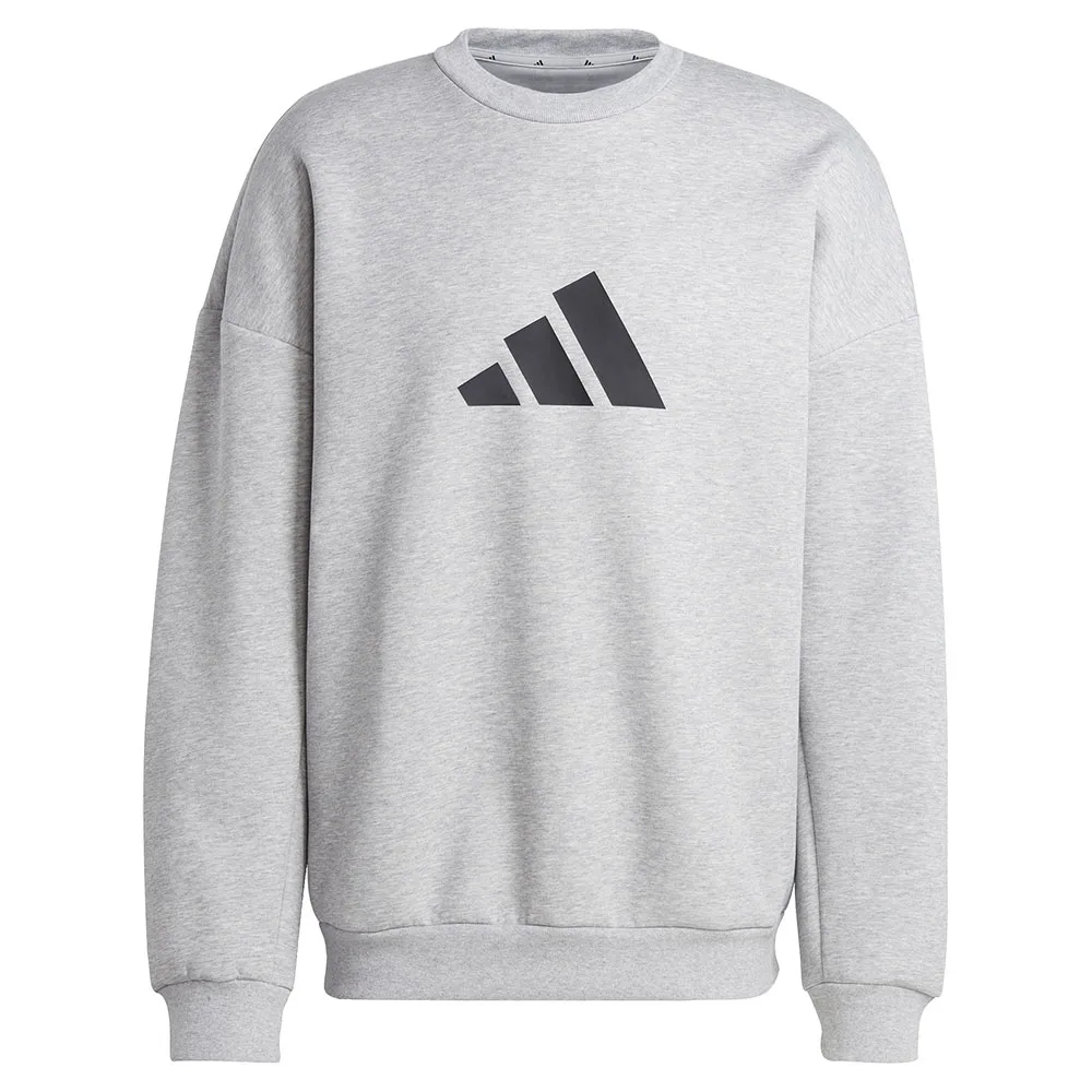 Толстовка adidas Future Icons 3 Bar Logo, серый — фото 3