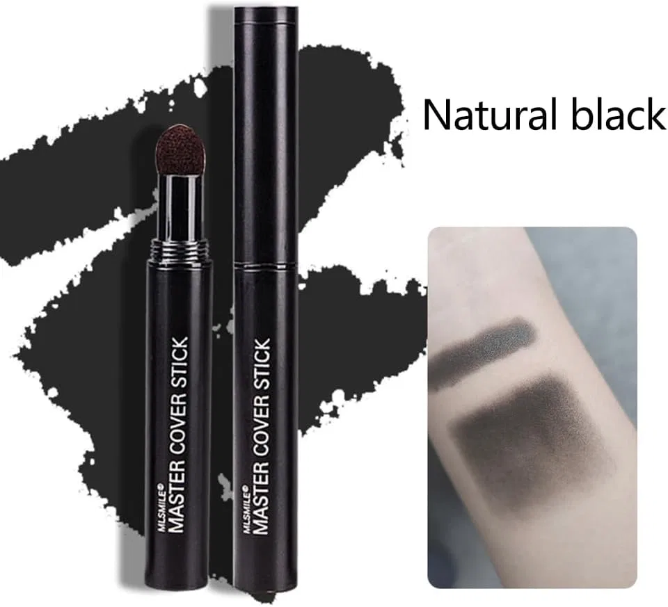 Пудра для волос Hairline Powder Stick, черный, Generic — фото 2