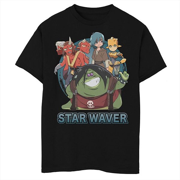 

Футболка с принтом Star Wars Visions Tatooine Rhapsody для мальчиков 6-20 Licensed Character