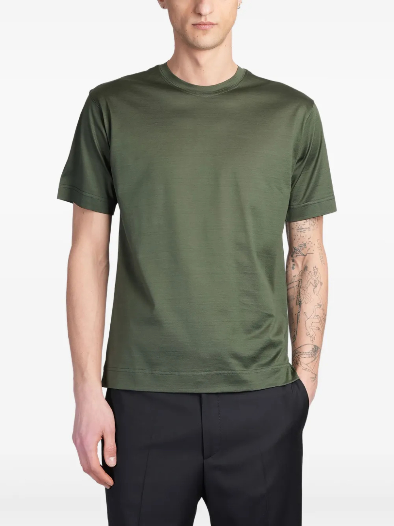 

Футболка из хлопка Tagliatore, зеленый