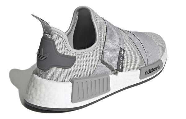 Кроссовки nmd_r1 ремешок обувь Adidas, серый — фото 4