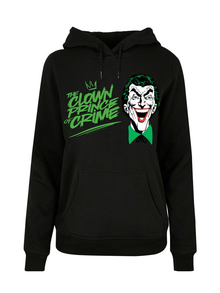 

Пуловер F4NT4STIC Basic DC Comics Batman Joker Clown Prince Of Crime, черный