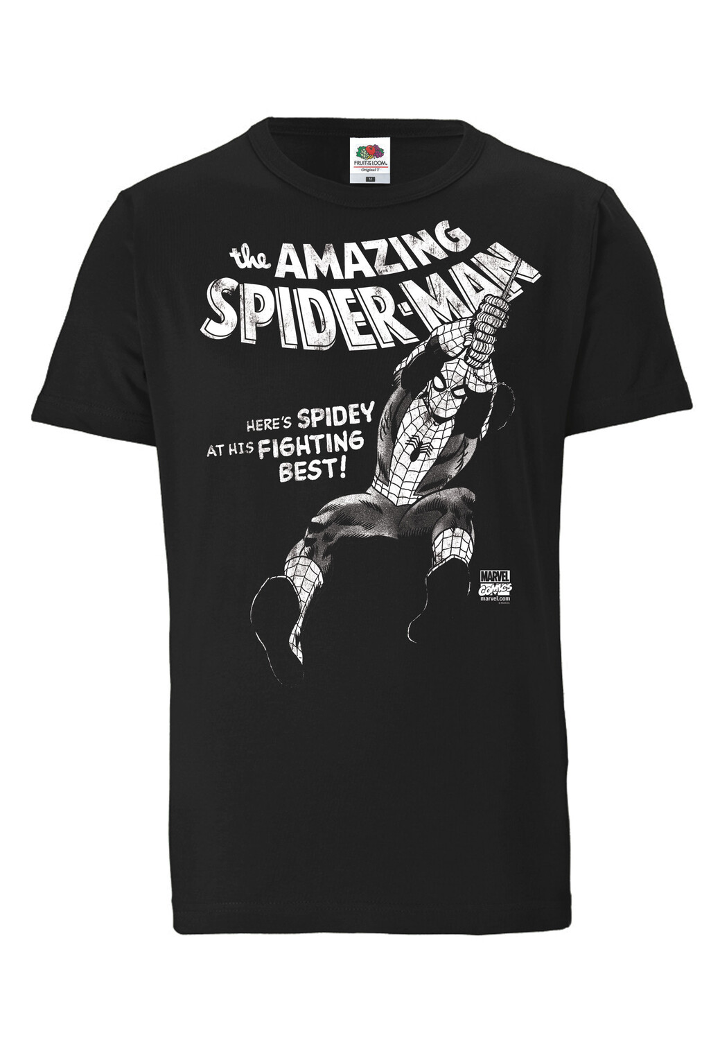 

Футболка Logoshirt Marvel Comics Spider Man, Spidey, черный