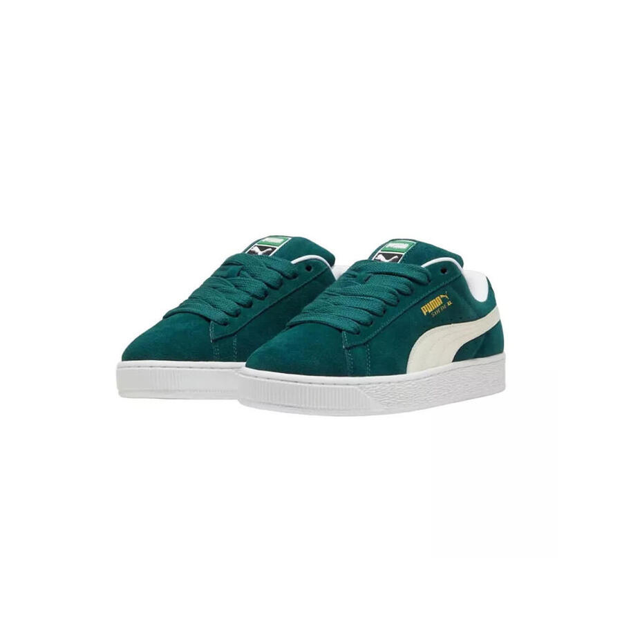 Кроссовки Puma Suede XL Ocean, зелёные, мужские — фото 2
