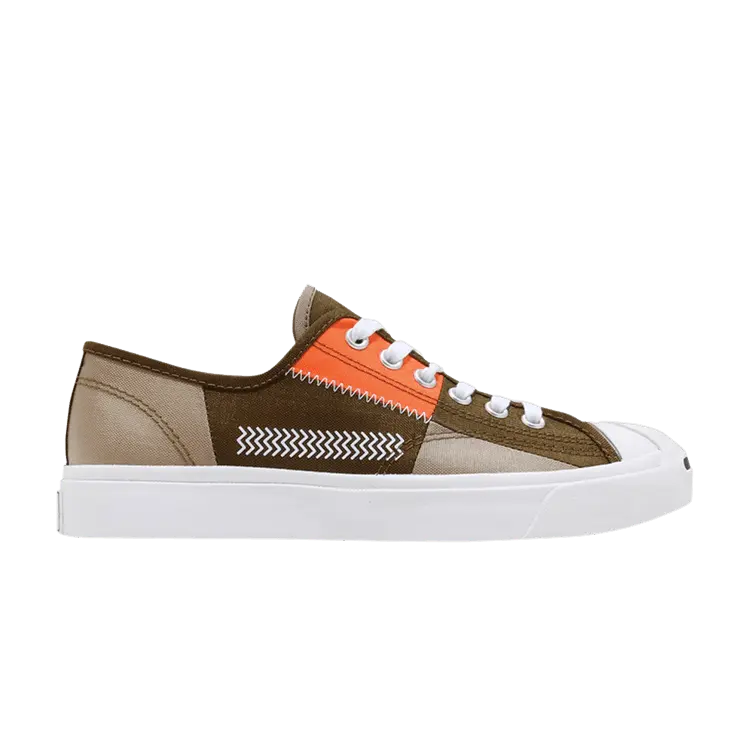 

Кроссовки Converse Jack Purcell 'Mix & Match - Brown Orange', коричневый