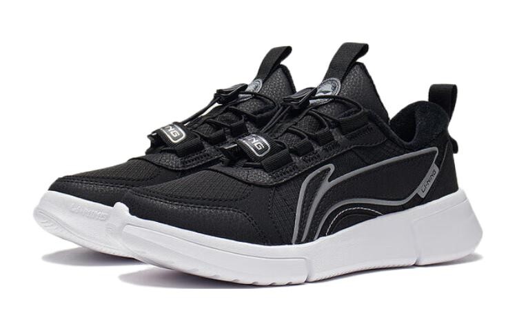 Li Ning Children'S Подкладка Kids Kids Детская повседневная обувь Kids, Черный — фото 3