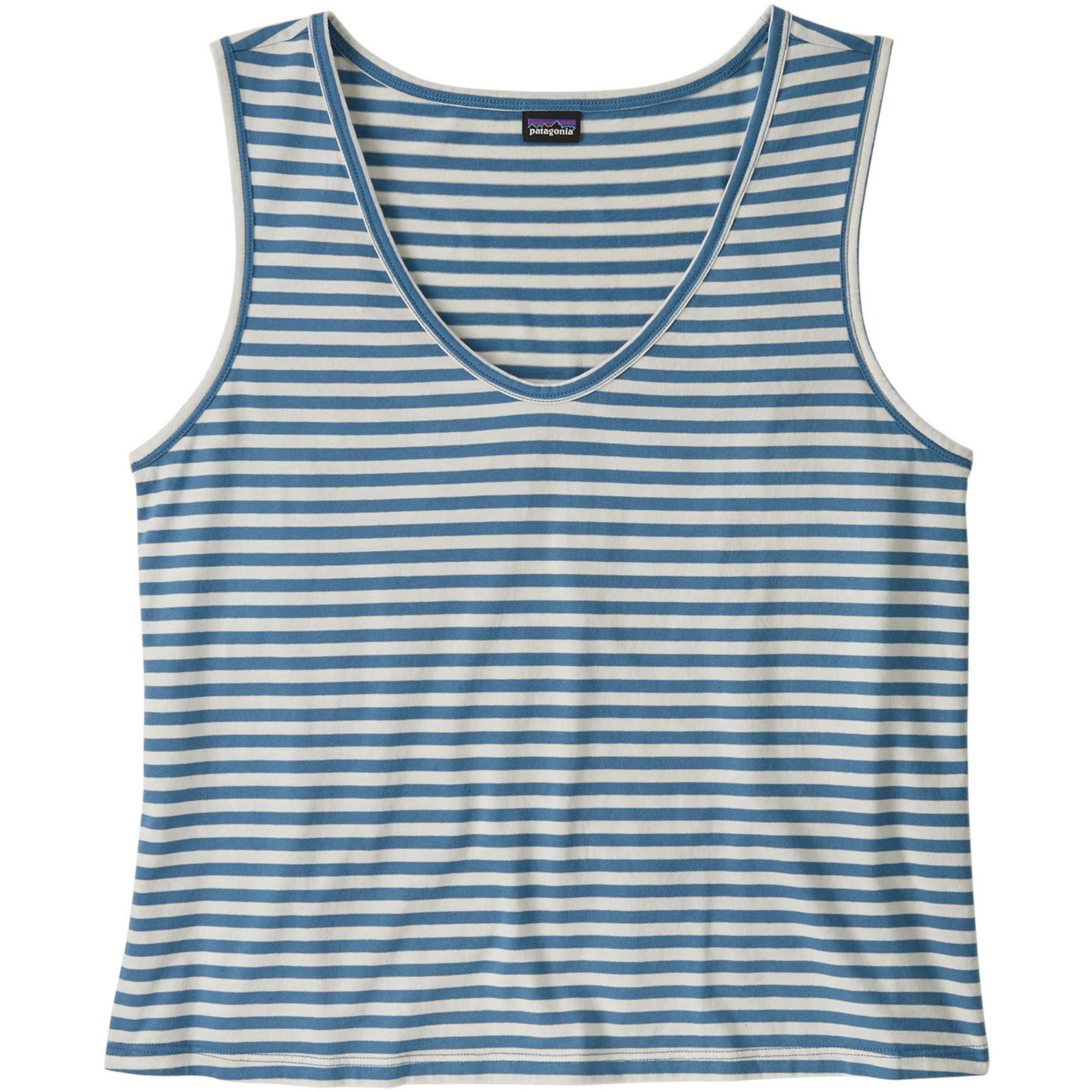 

Женская майка из регенерированного органического хлопка Patagonia, Field Day/Still Blue