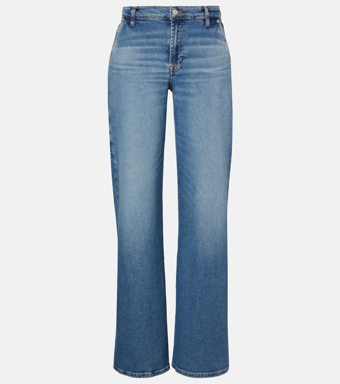 

Лотта джинсы с высокой талией и широкими штанинами 7 For All Mankind, Fancy