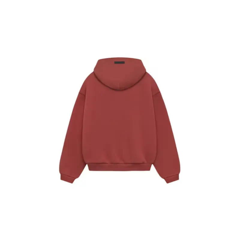 Fear Of God Essentials Детская толстовка малинового цвета — фото 3