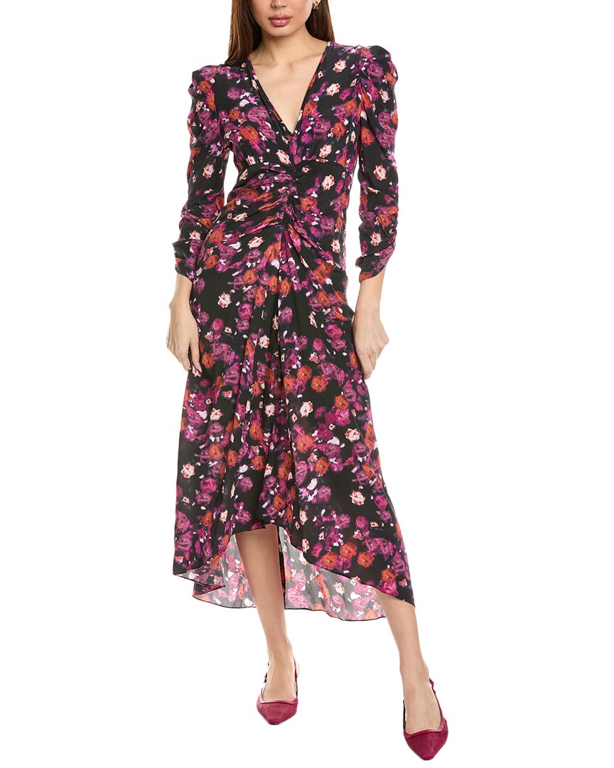 

Платье миди Isabel Marant E'toile Albini Isabel Marant Étoile, розовый