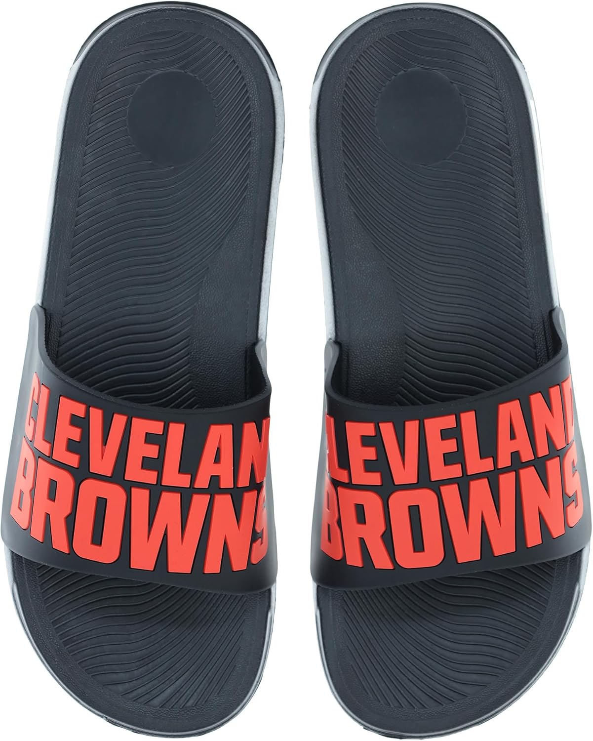 

Мужские сланцы FOCO с крупным логотипом NFL, Cleveland Browns