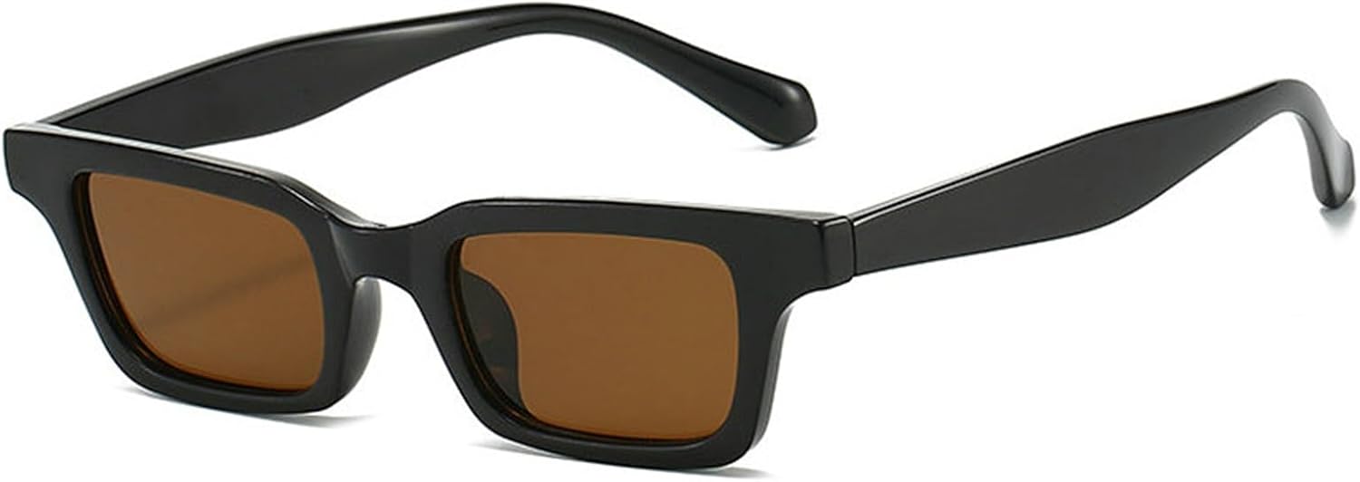 

Солнцезащитные очки Helena Fashion Rectangle для женщин и мужчин, винтажные, с леопардовым принтом, коричневые, для путешествий и отдыха на природе, маленькие квадратные солнцезащитные очки, C2