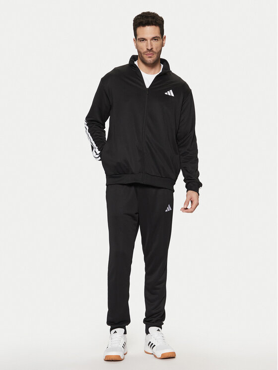 

Спортивный костюм обычный крой Sportswear Basic 3-Stripes JC5375 Adidas, черный