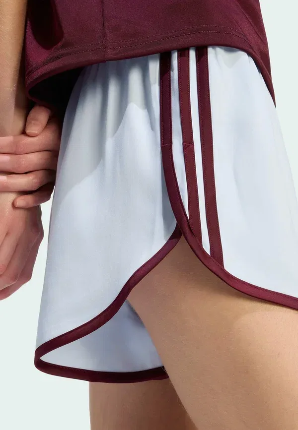 Спортивные штаны 3S sprntr tracksuit bottoms Adidas Originals, кристально-небесный бордовый — фото 4