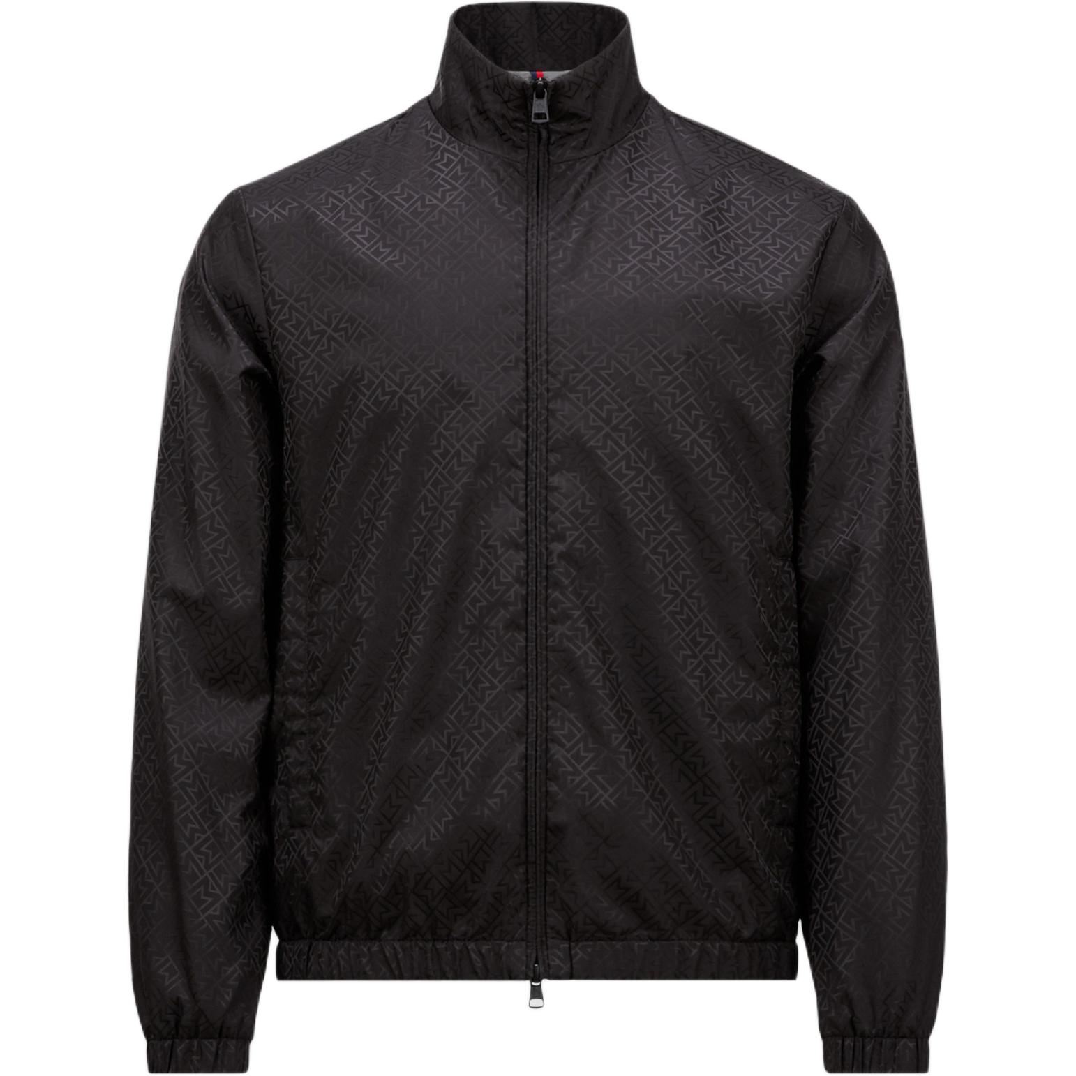 

Moncler Куртка-толстовка с молнией и нашивкой Vanoise, Black
