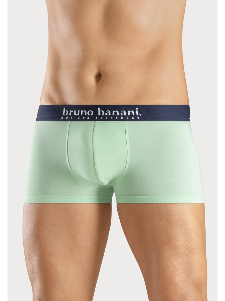 

Боксерские трусы Bruno Banani, цвет mint bedruckt/mint/navy/hellgrün