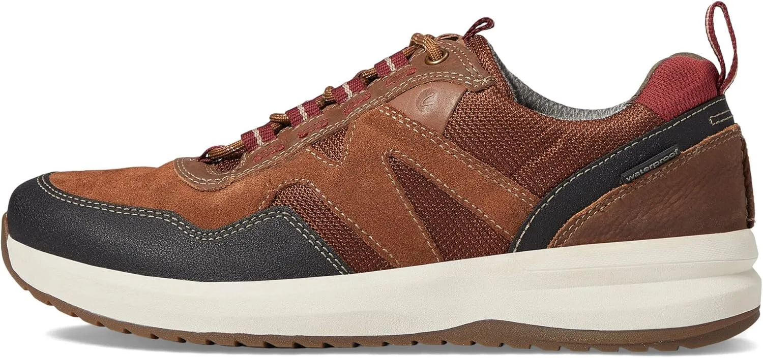 Мужские водонепроницаемые кроссовки Oxford Clarks Wellman Trail Ap, бежевый — фото 4