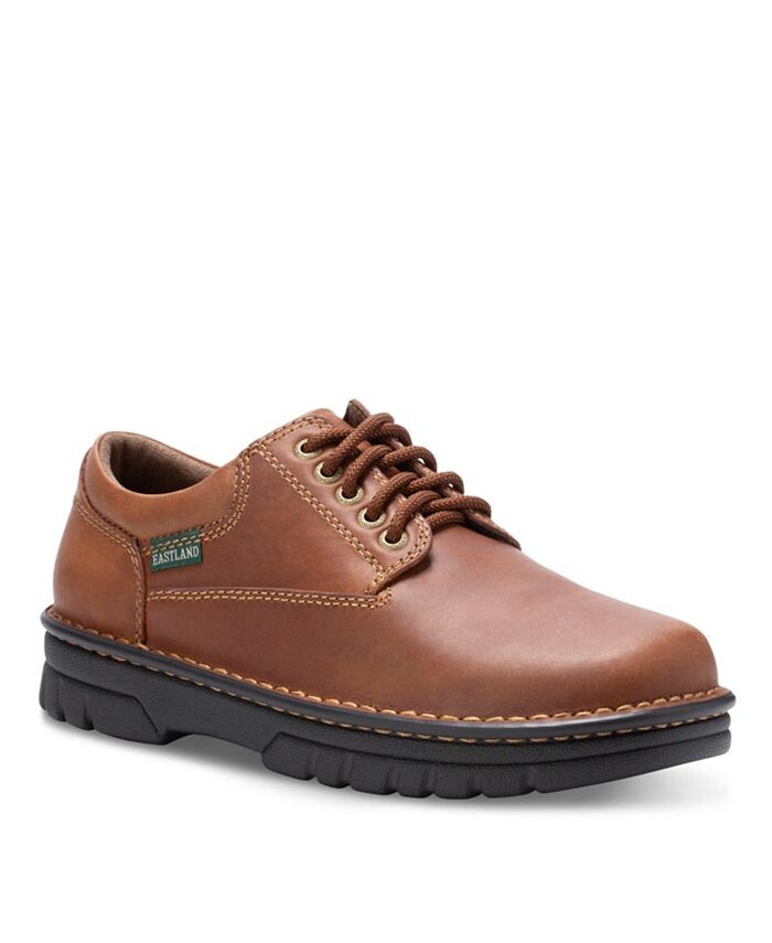 

Мужские повседневные оксфорды с однотонным узором Eastland Shoe, коричневый