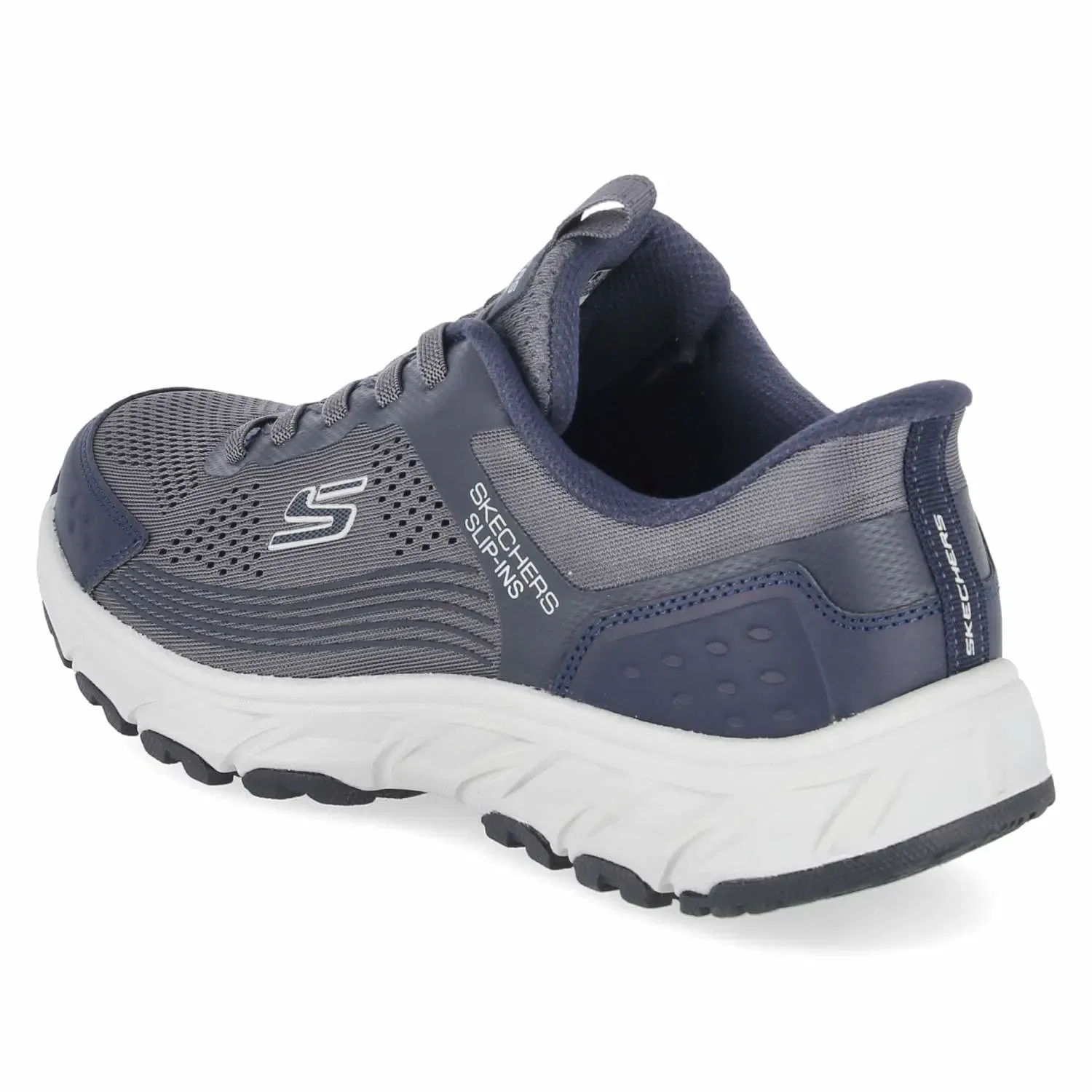 Сникерсы низкие, Memory-Foam-Fußbett, Skechers, синий — фото 3