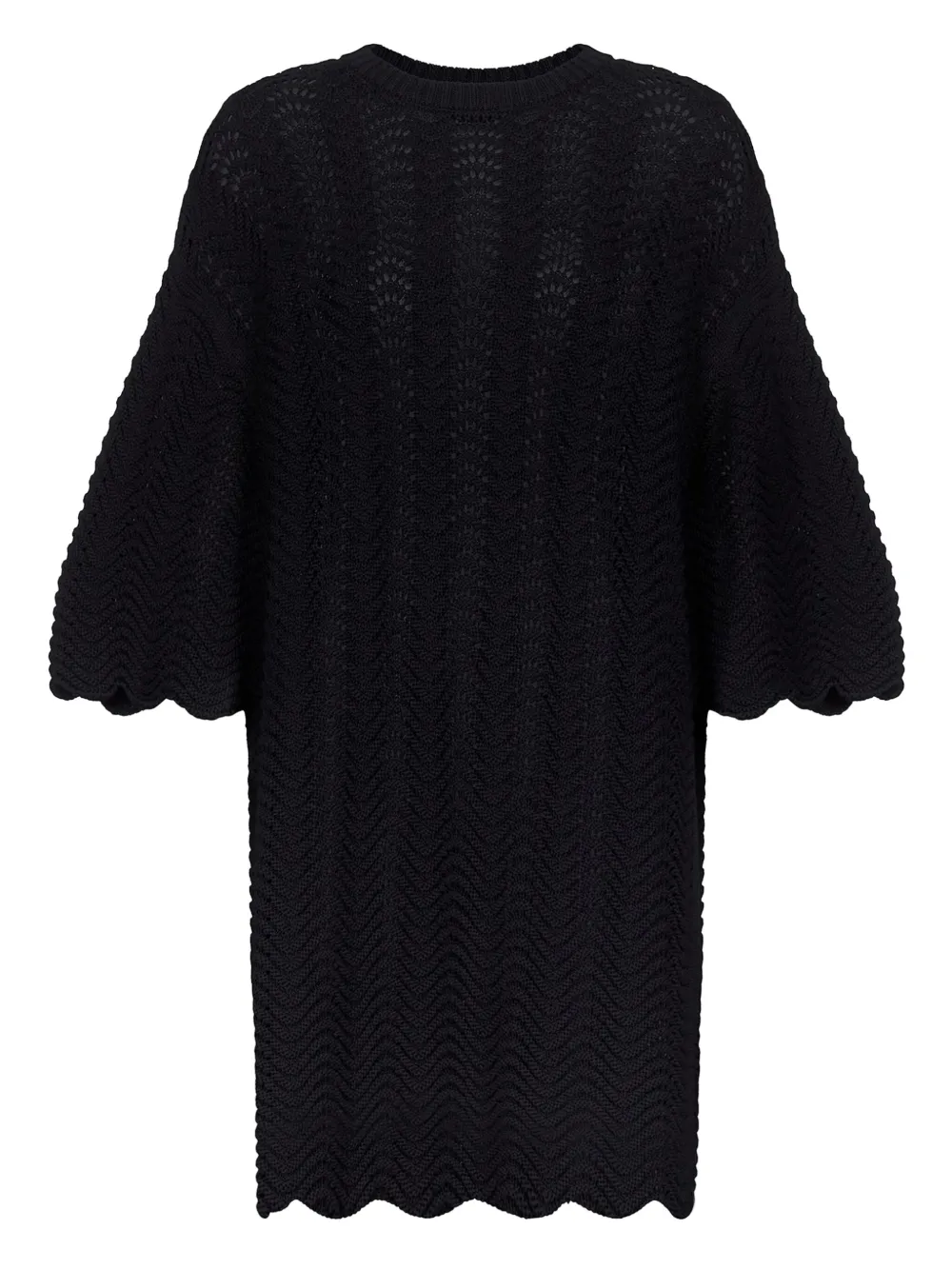 

Платье мини Wafa с приспущенными плечами Loulou De Saison, черный