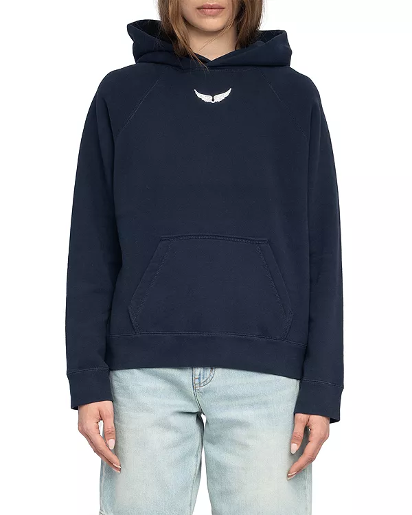 

Толстовка с декором Georgy mo photo ride Zadig & Voltaire, синий