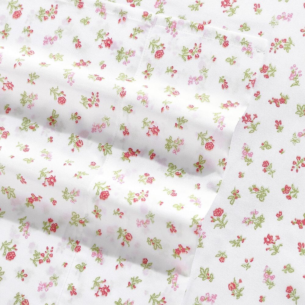 

Комплект простыней из микрофибры Laura Ashley Kids, цвет Mae Pink