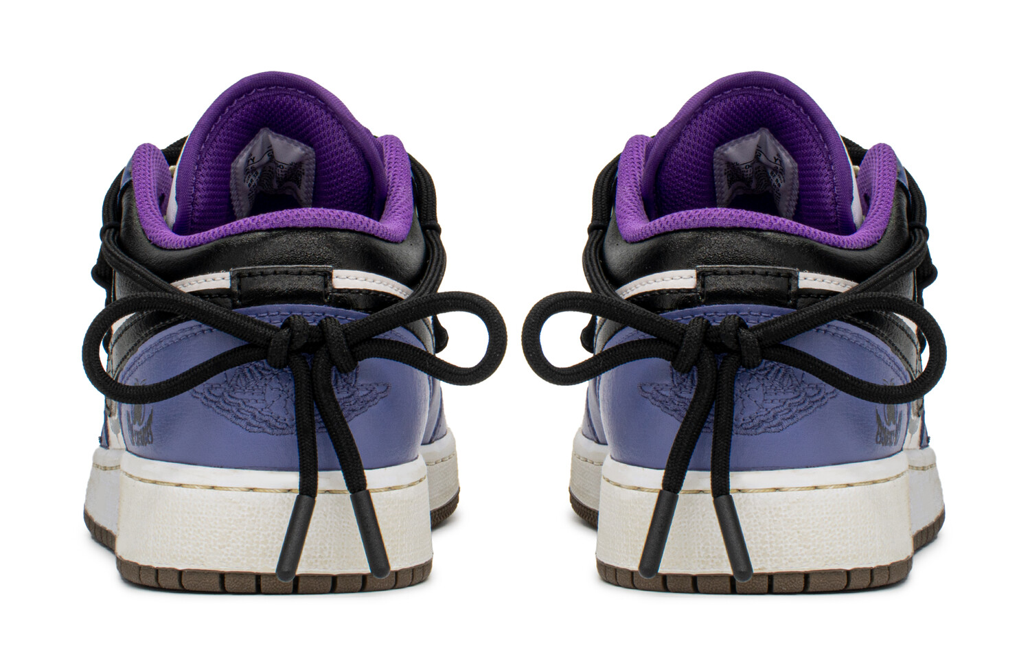 

Кроссовки Air Jordan 1 Vintage Basketball Shoes Women's Low-Top Purple