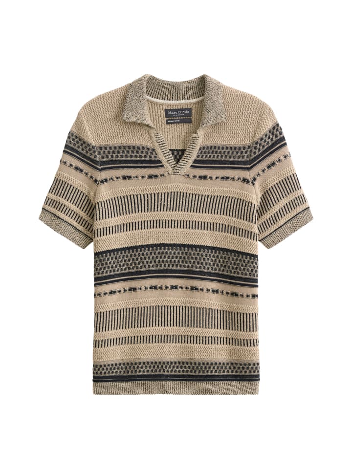 

Marc O'Polo Свитер с короткими рукавами, стандартный размер, бежевый (средний)