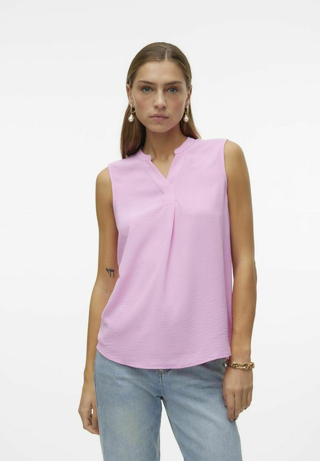

Топ VMELVA Vero Moda, цвет bonbon