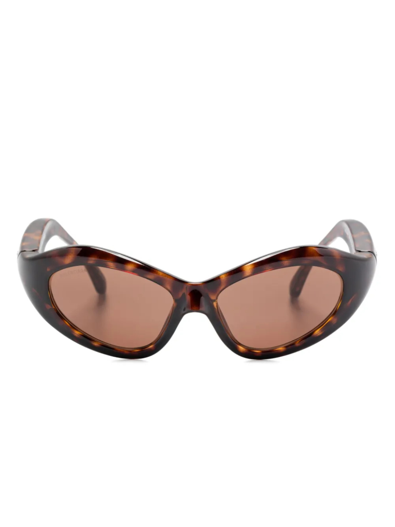 

Солнцезащитные очки Orbit Cat Balenciaga Eyewear, коричневый
