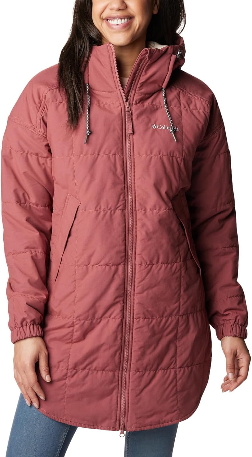 

Columbia женская куртка Chatfield Hill Novelty, Beetroot, Camel Brown Check Print