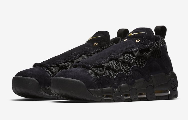 Кроссовки Nike Air More Money 'Chinese Yuan', черный — фото 3